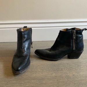 Leather Frye boots